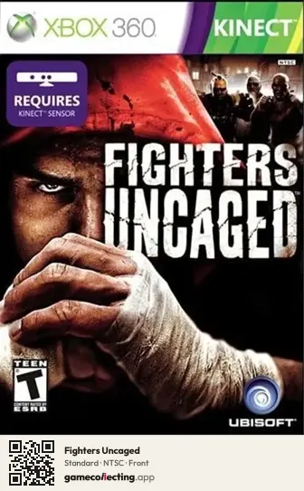 Fighters Uncaged Xbox 360, NTSC box front