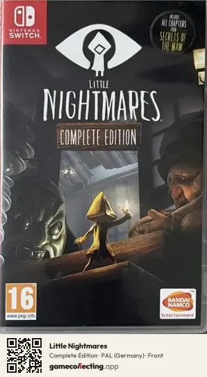 Little Nightmares Nintendo Switch, Germany box front