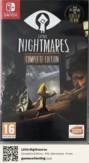 Little Nightmares Nintendo Switch, Germany box front
