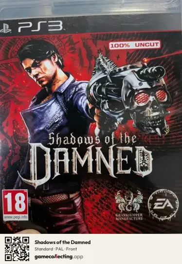 Shadows of the Damned PlayStation 3, PAL box front