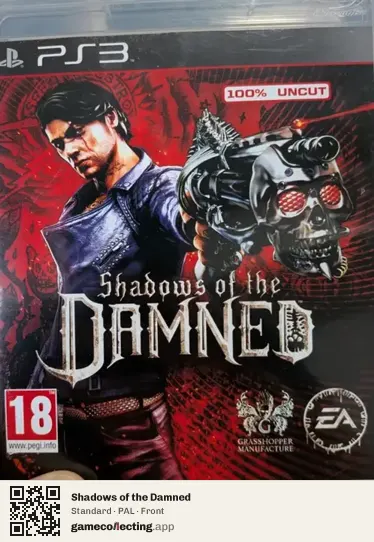 Shadows of the Damned PlayStation 3, PAL box front