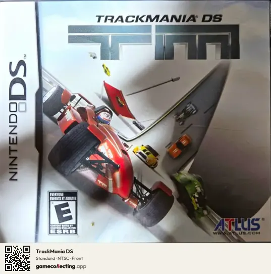 TrackMania DS Nintendo DS, NTSC box front