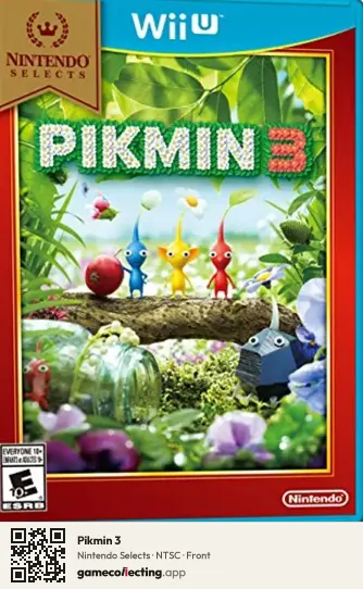 Pikmin 3 Nintendo Wii U, NTSC box front