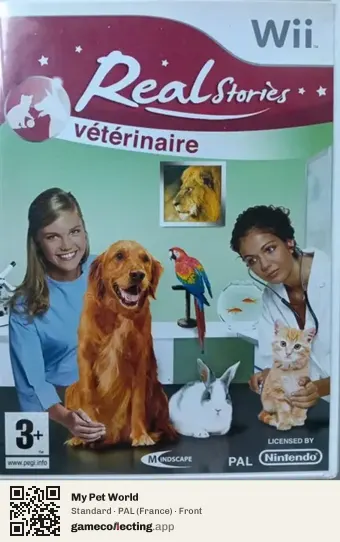 My Pet World Nintendo Wii, France box front