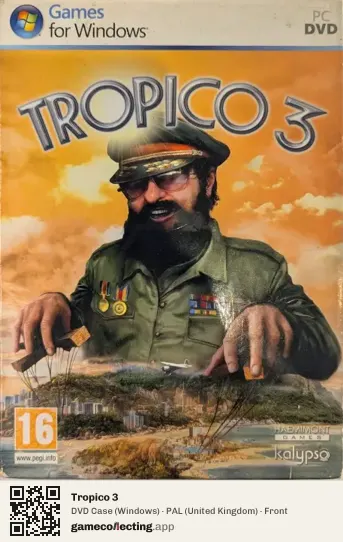 Tropico 3 Computer, United Kingdom box front