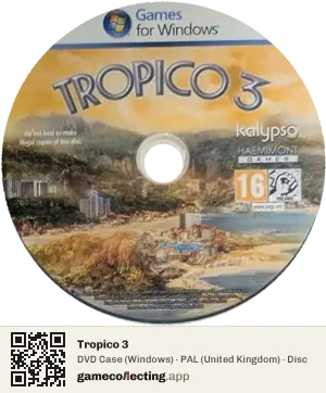 Tropico 3 Computer, PAL disc