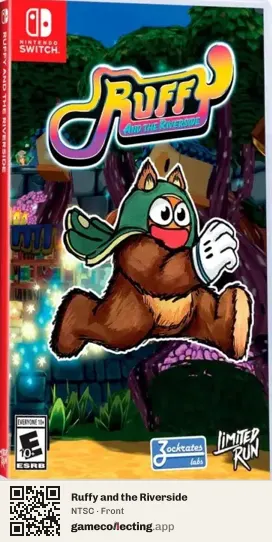 Ruffy and the Riverside Nintendo Switch, NTSC box front