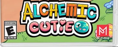Alchemic Cutie, the ESRB box on its front