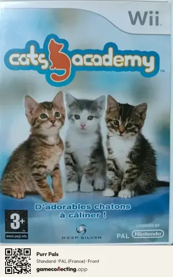 Purr Pals Nintendo Wii, France box front
