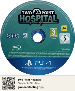 Two Point Hospital PlayStation 4, PAL disc