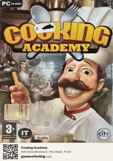 Cooking Academy Computer, Italy box front