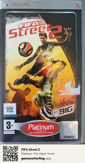 FIFA Street 2 PlayStation Portable, Italy box front