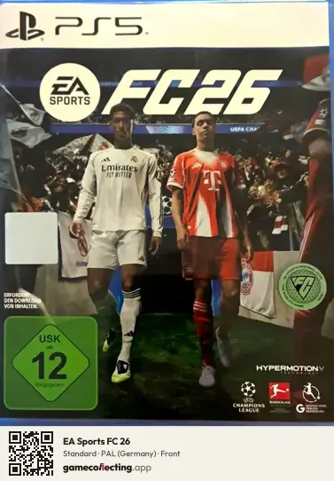EA Sports FC 26 PlayStation 5, Germany box front