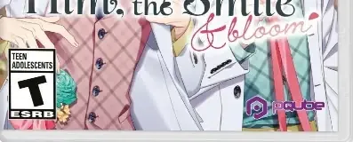 Him, the Smile & Bloom, the ESRB box on its front