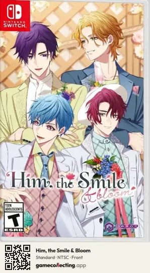 Him, the Smile & Bloom Nintendo Switch, NTSC box front