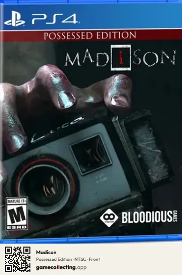 Madison PlayStation 4, NTSC box front
