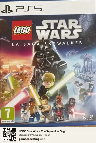 LEGO Star Wars: The Skywalker Saga PlayStation 5, Spain box front