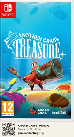 Another Crab's Treasure Nintendo Switch, PAL box front