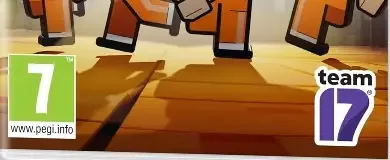 The Escapists 2, the PEGI square on its front