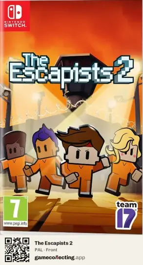 The Escapists 2 Nintendo Switch, PAL box front
