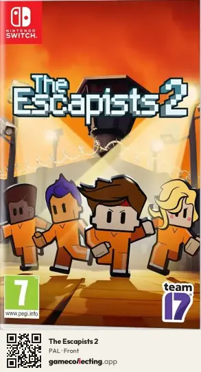 The Escapists 2 Nintendo Switch, PAL box front