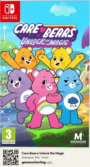 Care Bears: Unlock the Magic Nintendo Switch, PAL box front