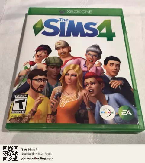 The Sims 4 Xbox One, NTSC box front
