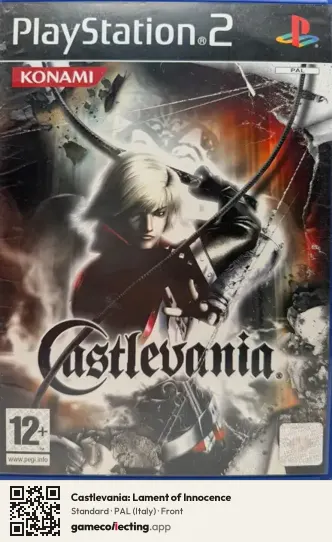Castlevania: Lament of Innocence PlayStation 2, Italy box front