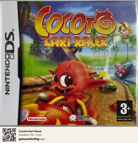 Cocoto Kart Racer Nintendo DS, PAL box front