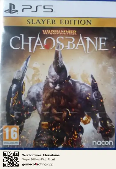 Warhammer: Chaosbane PlayStation 5, PAL box front