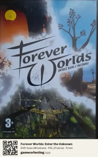 Forever Worlds: Enter the Unknown Computer, France box front