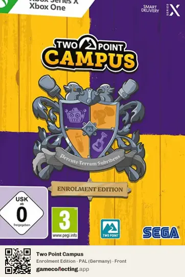 Two Point Campus Xbox Series X, Germany box front