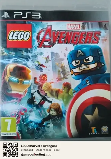 LEGO Marvel's Avengers PlayStation 3, France box front