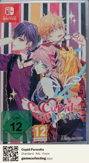 Cupid Parasite Nintendo Switch, PAL box front