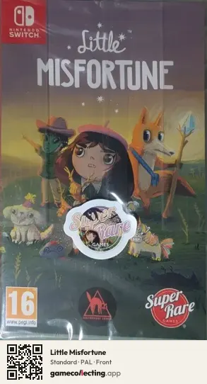 Little Misfortune Nintendo Switch, PAL box front