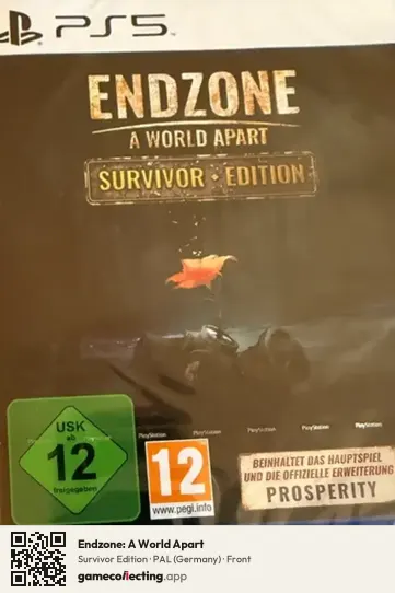 Endzone: A World Apart PlayStation 5, Germany box front