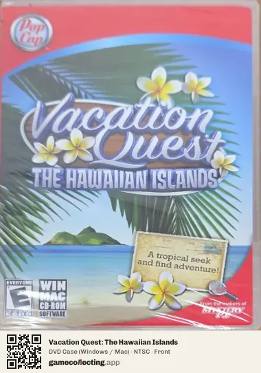 Vacation Quest: The Hawaiian Islands Computer, NTSC box front