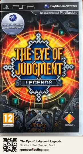 The Eye of Judgment: Legends PlayStation Portable, France box front