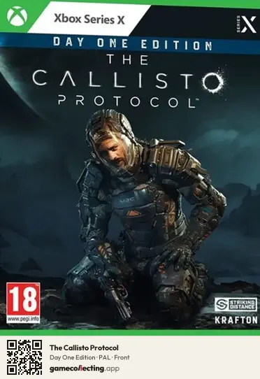 The Callisto Protocol Xbox Series X, PAL box front
