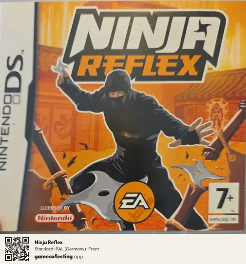 Ninja Reflex Nintendo DS, Germany box front