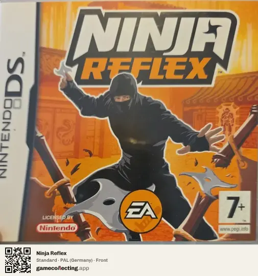 Ninja Reflex Nintendo DS, Germany box front