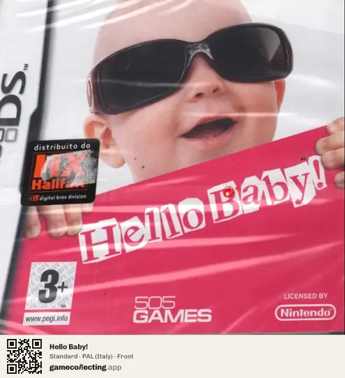 Hello Baby! Nintendo DS, Italy box front