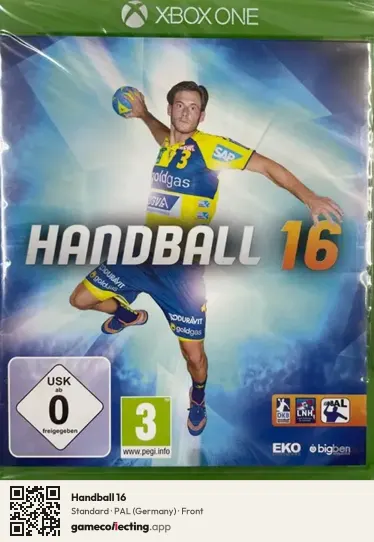 Handball 16 Xbox One, Germany box front