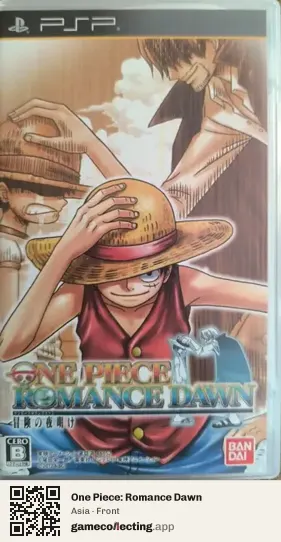 One Piece: Romance Dawn PlayStation Portable, Asia box front