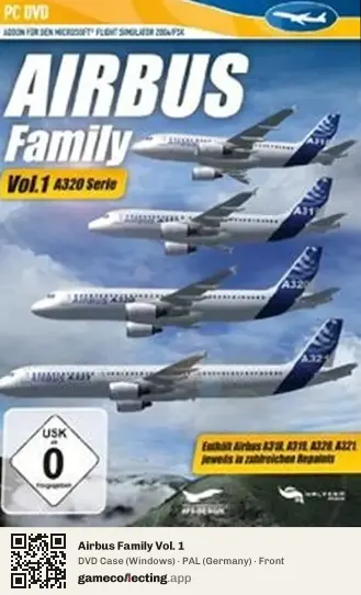 Airbus Family Vol. 1 Computer, Germany box front