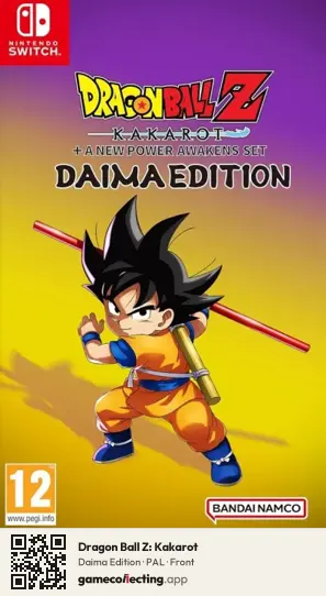 Dragon Ball Z: Kakarot Nintendo Switch, PAL box front