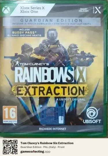 Tom Clancy's Rainbow Six Extraction Xbox Series X, Italy box front
