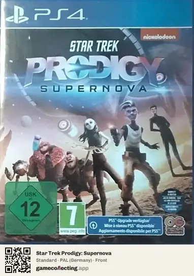 Star Trek Prodigy: Supernova PlayStation 4, Germany box front