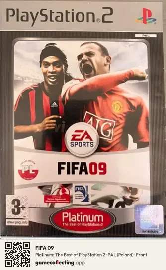 FIFA 09 PlayStation 2, Poland box front