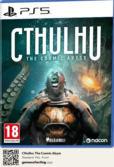Cthulhu: The Cosmic Abyss PlayStation 5, PAL box front